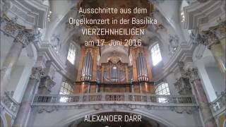 Orgelmusik aus der Basilika Vierzehnheiligen [upl. by Arutek936]