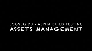 Logseq DB  Assets  Alpha Testing [upl. by Peery]