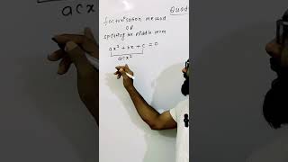 factorisation method maths class10math education [upl. by Akli]