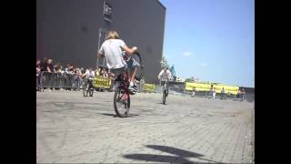 Oldtimerbazar Sosnowiec  MTB Stunt [upl. by Brenan417]