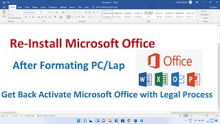 How to Fix All MS Office Installation Errors Microsoft Office 20102021 In Windows 111087XP [upl. by Anahsed]