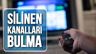 Silinen Uydu Kanalları Geri Getirme Nasıl Yapılır [upl. by Atauqal]