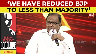 We Have Overcome Obstacles amp Reduced BJP To Less Than Majority Says P Chidambaram  India Today [upl. by Donahue]