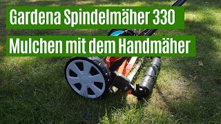 Gardena Classic Spindelmäher 330 Test [upl. by Carmelina]