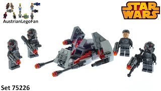 Lego Star Wars 75226 Inferno Squad Battle Pack  Lego 75226 Speed Build Review [upl. by Queenie421]