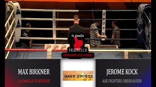 La Familia Fight Night 2015 in Halle  Kampf 17  Max Birkner vs Jerome Kock [upl. by Lhary]