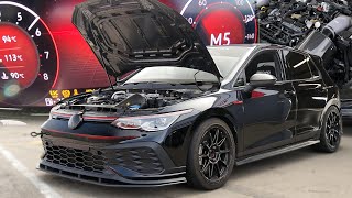 This STAGE 3 520BHP MK8 Golf GTI is INSANE UKs FASTEST [upl. by Intyrb744]