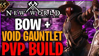 New World Bow  Void Gauntlet PvP Build  EASY Rend New World Season 3 Bow Void Gauntlet Build [upl. by Aiyotal]