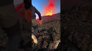 Live Volcano blast volcanoblast travelling [upl. by Ydisahc]