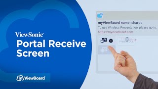 myViewBoard Portal Receive Screen [upl. by Fruma]