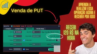 COMO VENDER PUT NA PRÁTICA  PASSO A PASSO [upl. by Rolph]