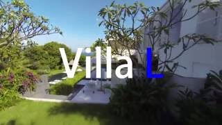 Aerial video of the Villa L Senggigi Lombok [upl. by Barbour573]