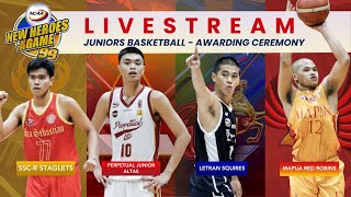 NCAA Season 99  Juniors Basketball Awarding Ceremony  Livestream  Replay [upl. by Nason]