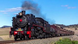 5917 with the Kiama Picnic Train on Anzac day 2022 [upl. by Ajnek619]