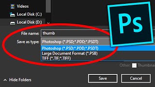 Fix Photoshop 224 Cant Save As JPG and other formats  Limited Saving Options [upl. by Olney144]