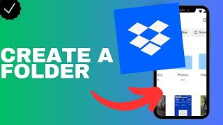 How to create a folder in the Dropbox app [upl. by Korella413]