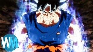 Top 10 Awesome Dragon Ball PowerUp Scenes [upl. by Irma]