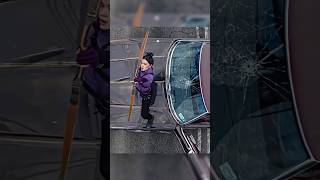 Just Trust Me  Hawkeye hawkeye avengers marvel shorts [upl. by Eetak]