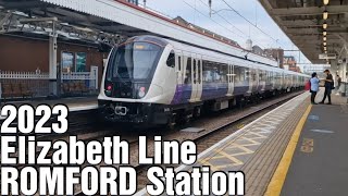 ROMFORD Elizabeth Line Station 2023 [upl. by Flan]