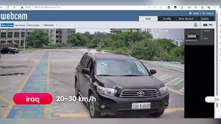 4MP ANPR Camera day and night working video demo [upl. by Alrahs]