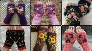 quotFair Isle Fantasy Whimsical Crochet Gloves for Winter Wonderlandquot [upl. by Akema570]