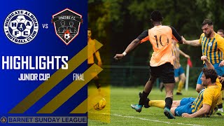 JUNIOR CUP  FINAL  HIGHGATE ALBION IV VS FIRESIDE FC [upl. by Aeneus476]