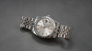 Parnis PA2112  Rolex Datejust Hommage in 36mm [upl. by Kcirdderf891]