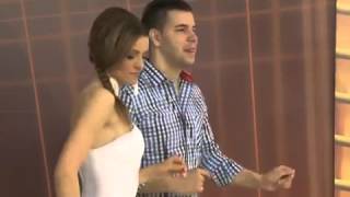 Jelena Kostov i Petar Mitic  Nemoj da me molis  Nedelja plus  TV Kcn3 2012 [upl. by Cirle]