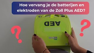 Hoe vervang je de batterijen en elektroden van de Zoll AED Plus [upl. by Awram]