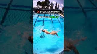 3 Common Backstroke Mistakes amp how to fix them shortsfeed swimming performance [upl. by Harriette]