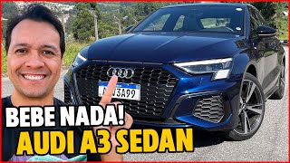 O NOVO AUDI A3 2022 EXPLODIU MINHA CABEÇA BAITA CARRO MAS TEM UM PROBLEMA SÉRIO [upl. by Artenal427]