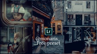 How to edit like monaris  Free preset  Paola M Franqui on instagram  Lightroom mobile tutorial [upl. by Wightman]