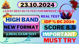 Achieve Band 9 ELTS Listening Practice Test for 2024 with Answers Actual IDP amp BC Test 23102024 [upl. by Yclehc866]