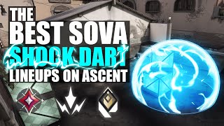 BEST Sova Lineups Ascent  Shock Darts [upl. by Suneya6]