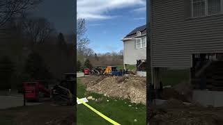 Rutland MA home foundationreplacement due to pyrrhotite crumblingconcrete [upl. by Irehc]