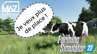 MA7  Modifier lenclos des animaux  FS22 [upl. by Hayifas671]