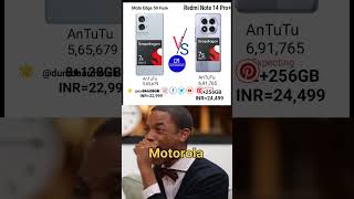 Redmi Note 14 Pro Plus Vs Motorola 50 Fusion Specs funny shorts [upl. by Mongeau]