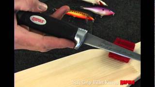 Rapala® Soft Grip Fillet Knives [upl. by Aslehc]