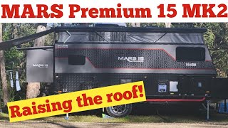 Raising the roofon a 15ft Hybrid van marscampers caravanlife offroadvan camper camping [upl. by Asenav]