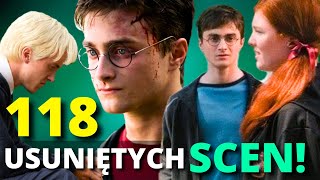 RANKING 118 USUNIĘTYCH SCEN Z HARREGO POTTERA harrypotter [upl. by Valley]