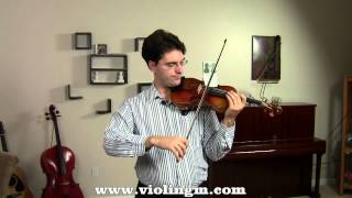 Exercise for the Violin Spiccato  Practice playing off the string [upl. by Martinic]