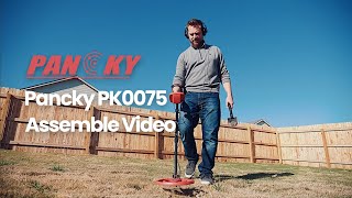 Pancky PK0075 Metal Detector Assemble Video [upl. by Luise489]