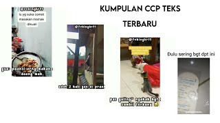 •kumpulan ccp teks random terbaru•20•ccp teks•ccp editz• menghibur lucu [upl. by Heeley859]