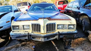 1977 Pontiac Grand Prix LJ Junkyard Find [upl. by Amias]