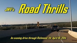 A trip through Richmond VA on Interstate 95 and the Interstate 95  64 Multiplex [upl. by Buskus]