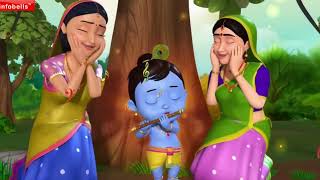 Little krishna cartoon  hindi cartoon  cartoonmaster [upl. by Sashenka]