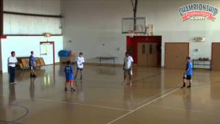 Coaching Middle School Basketball The Box Offense [upl. by Eidissac]