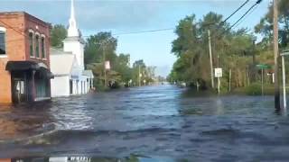 High Water Crossing in Trenton NC After Hurricane Florence  Six Brothers Disaster Relief [upl. by Lepper]