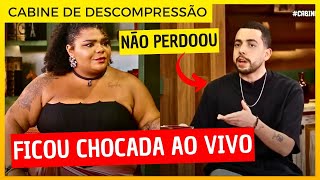 🚨CABINE de DESCOMPRESSÃO AO VIVO com a ELIMINADA FLORA A FAZENDA 16 [upl. by Ebehp]