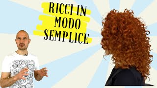 Tutorial capelli Ricci Come fare una messa in piega riccia evitando i capelli crespi e opachi [upl. by Yditsahc]